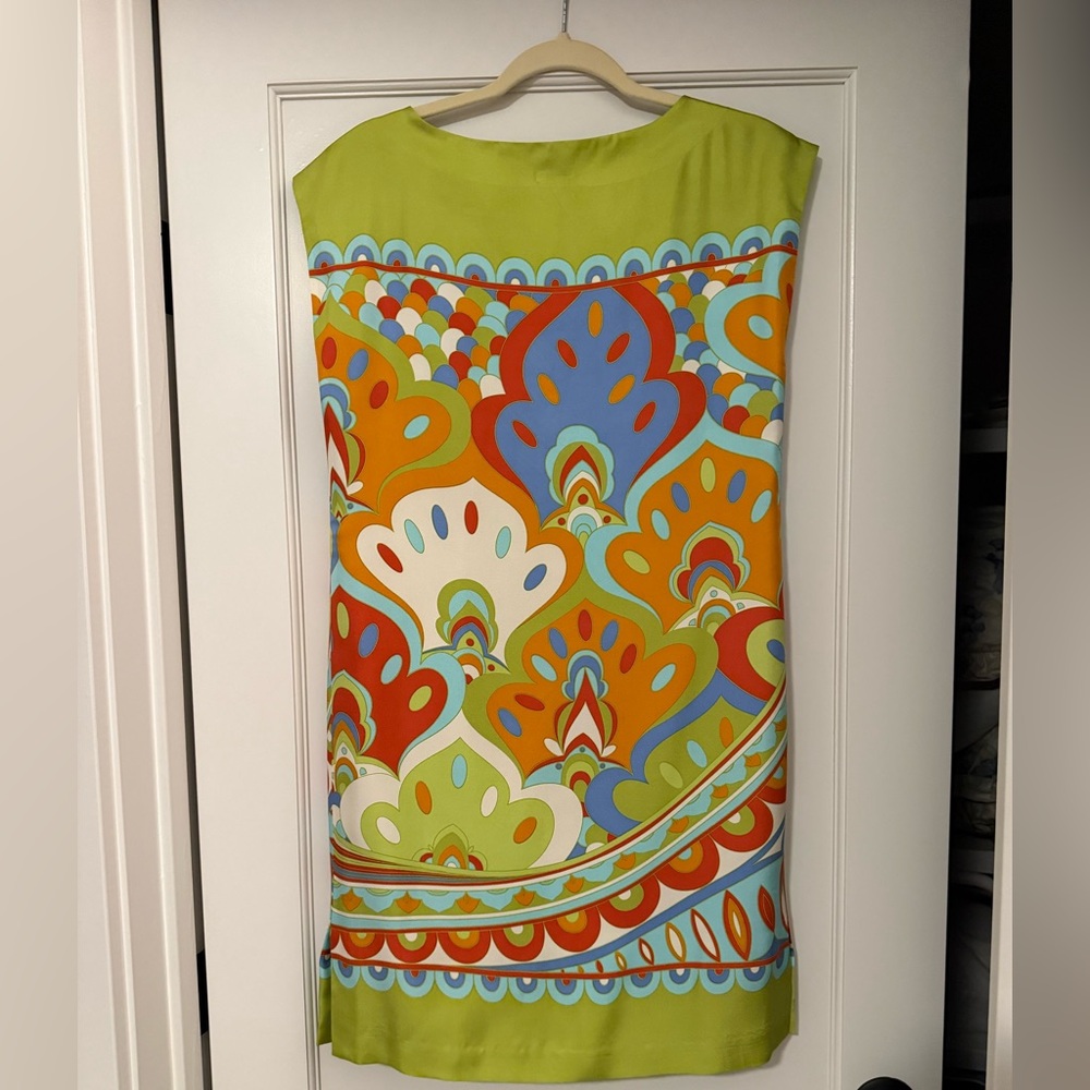 J. Mclaughlin Multicolor Patterned Dress - image 2